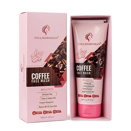 Coffee Face Wash – Exfoliates, Hydrates, Soothes Skin, Prevents Breakouts – For All Skin Types 100ml