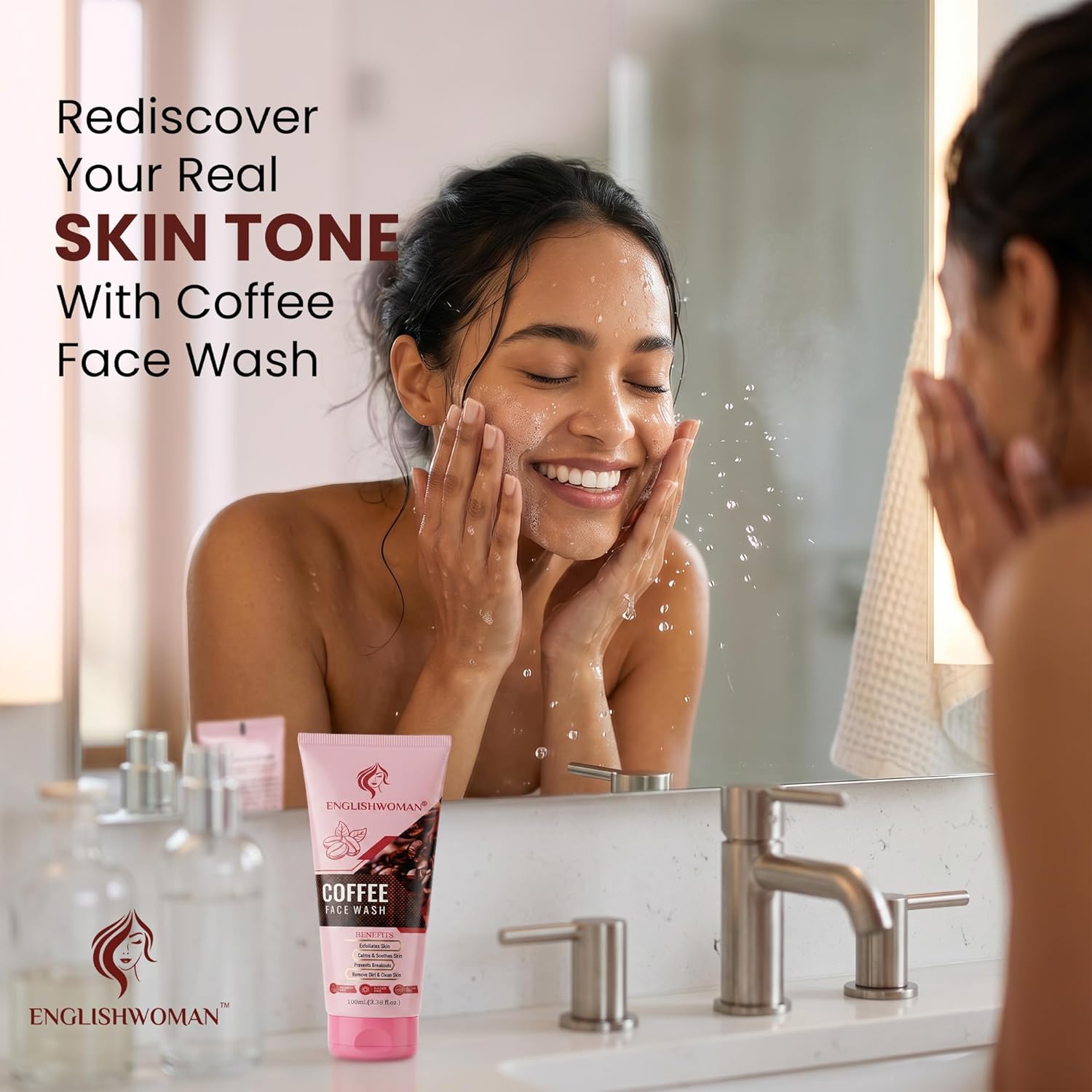 Coffee Face Wash – Exfoliates, Hydrates, Soothes Skin, Prevents Breakouts – For All Skin Types 100ml - Image 7
