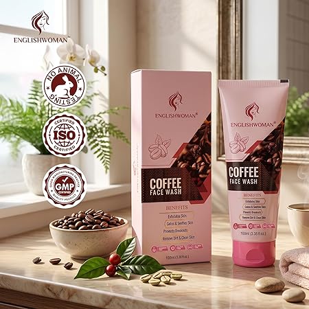 Coffee Face Wash – Exfoliates, Hydrates, Soothes Skin, Prevents Breakouts – For All Skin Types 100ml - Image 6